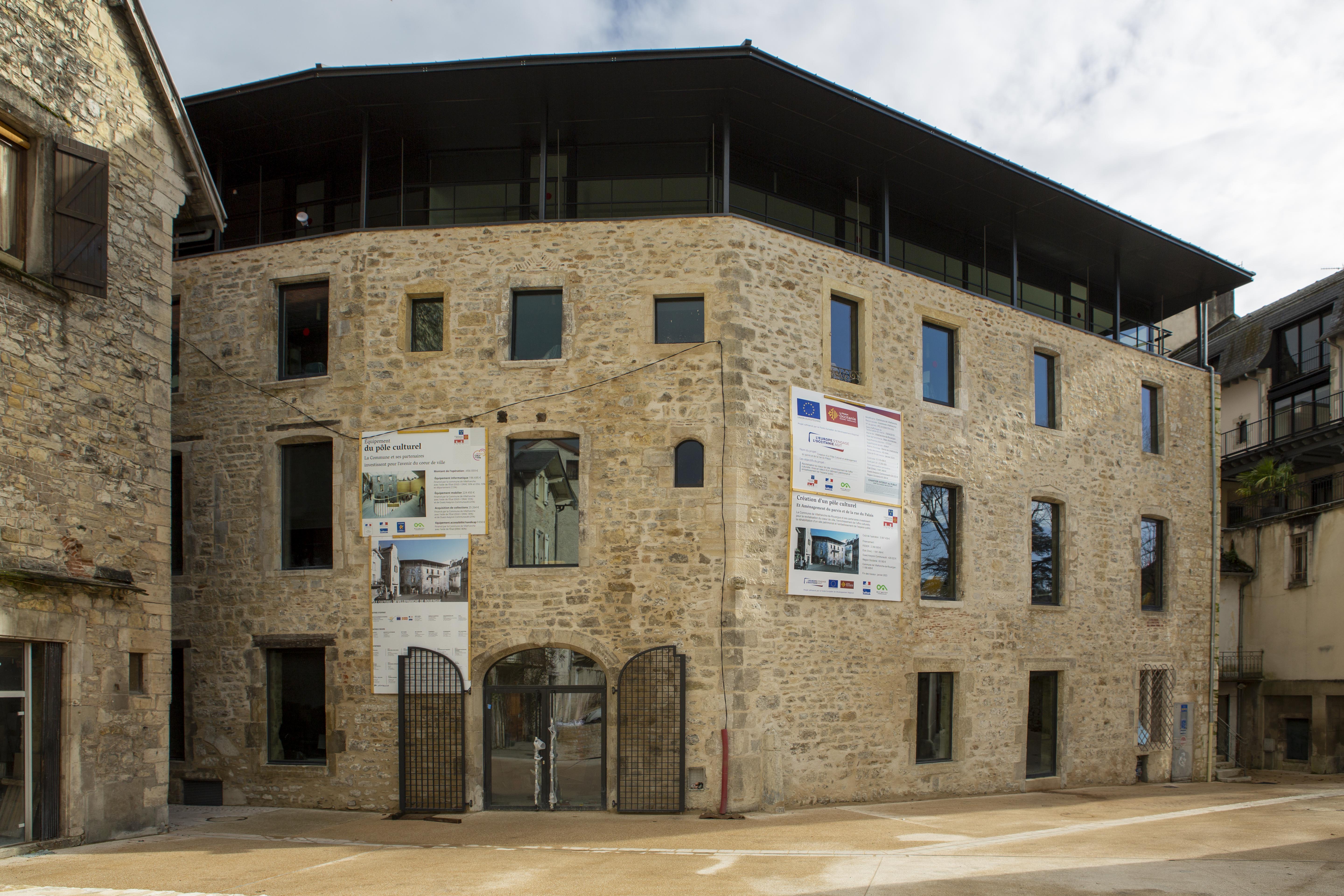 VillefranchedeRouergue s'offre une grande médiathèqueludothèque